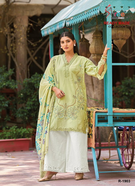 R 1903 By Shree Cambric Cottan Pakistani Readymade Suits Exporters In India
